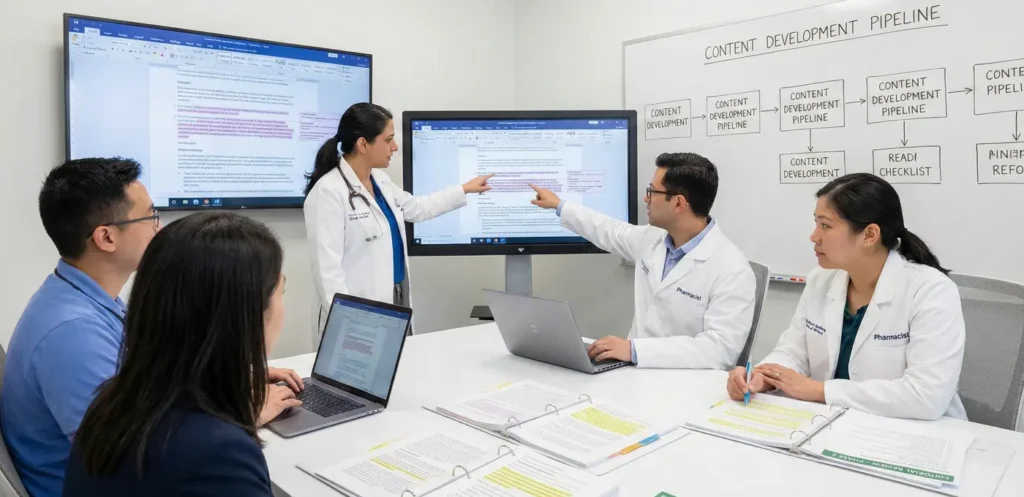 Home 15 involving doctors, pharmacists, and clinical experts