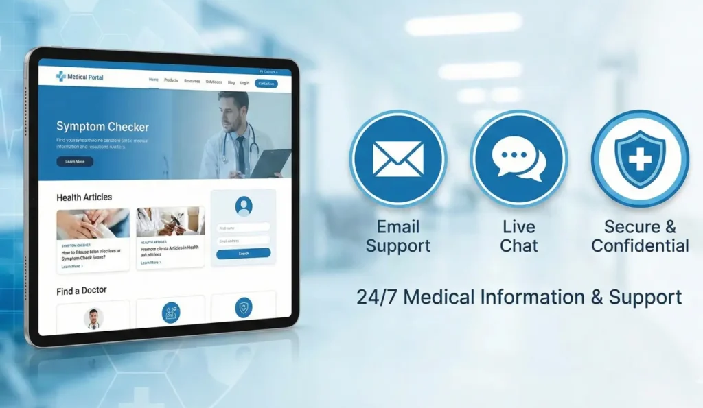 Contact & Support for Prescription Information