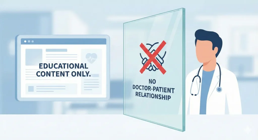 No Doctor–Patient Relationship