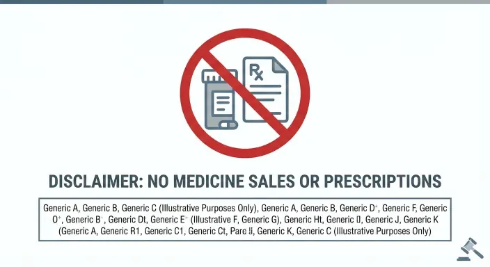 What We Do NOT Do – No Selling Medications
